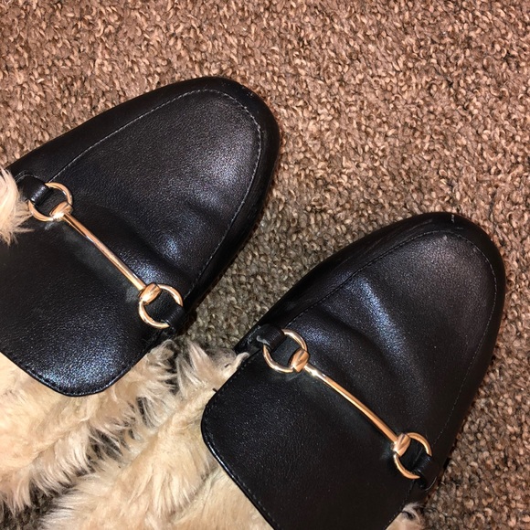 Faux fur loafers - Picture 2 of 3